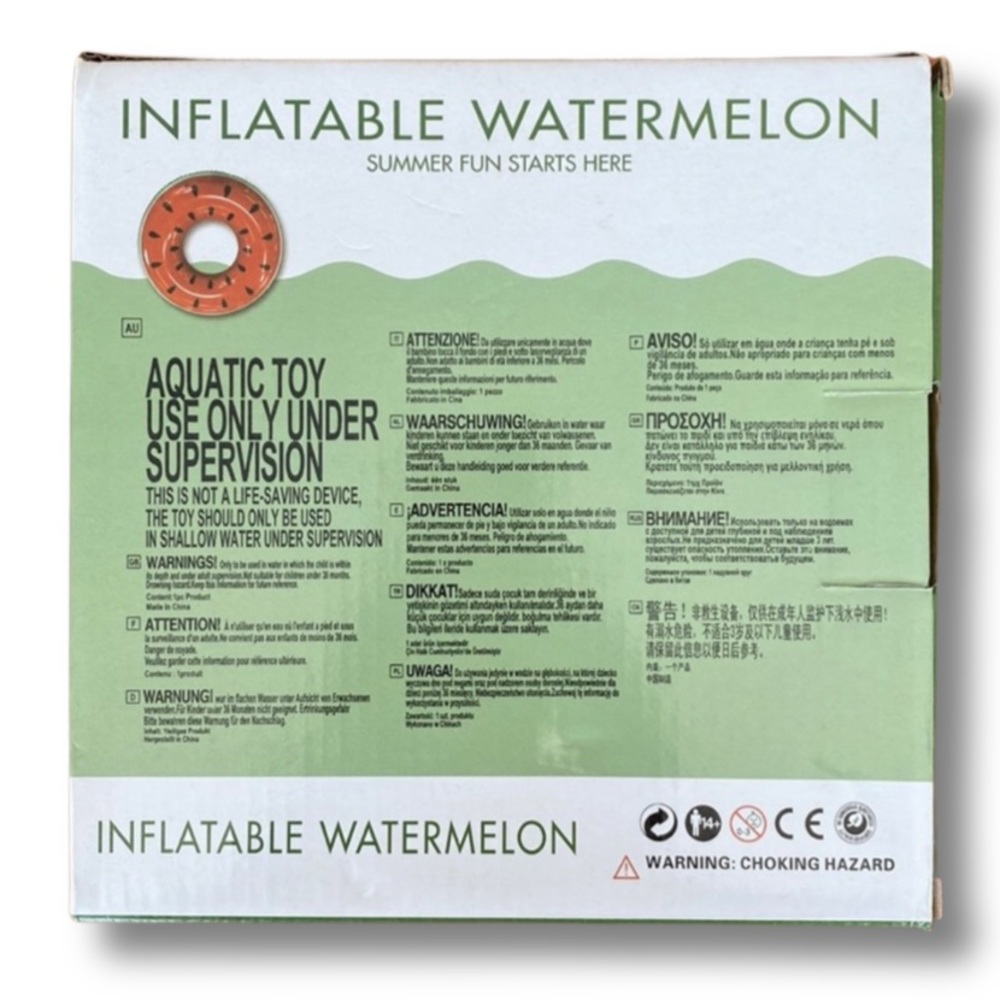 Watermelon Pool Floatie - Picture 2 of 2